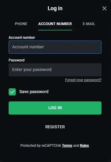 login