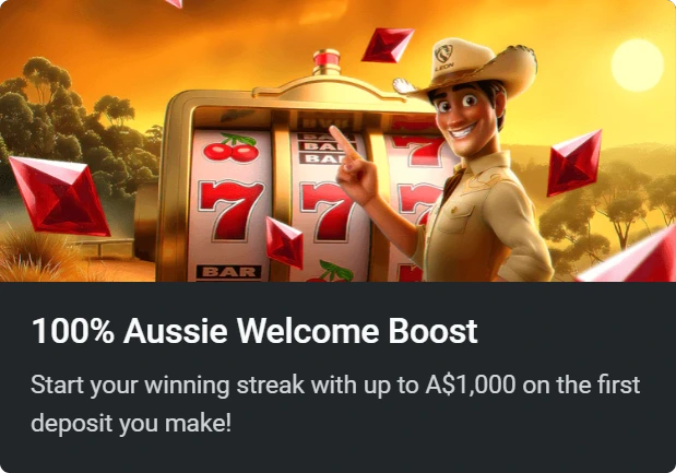 Aussie welcome bonus